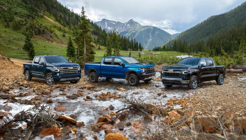 familia completa de Chevrolet Cheyenne 2022