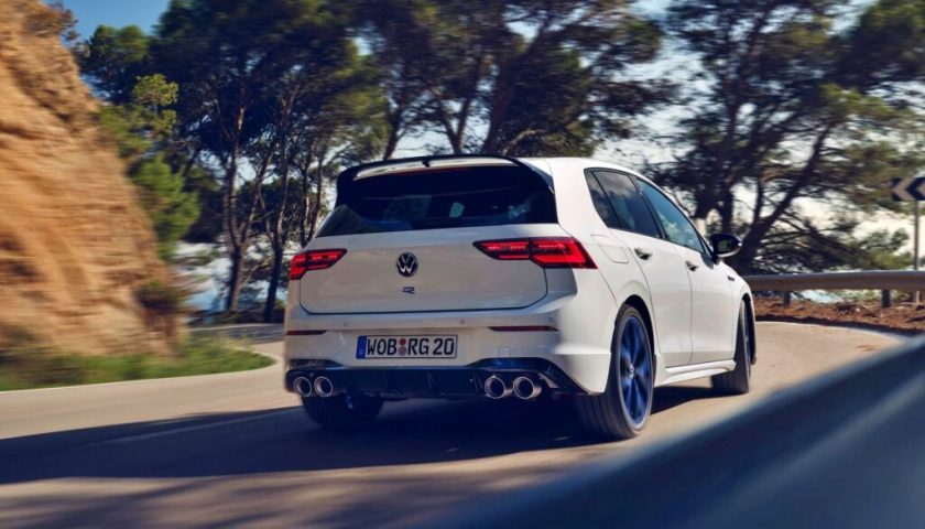 El trasero del VW R32 es único